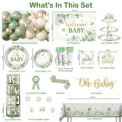 Fexivo sage-green backdrop 59x39 inches frames memories for photos