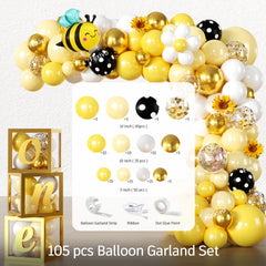 Fexivo bee day decorations set keeps styling cohesive and effortless