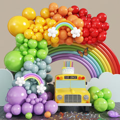 FEYG arch assembly demo helps plan a rainbow celebration.