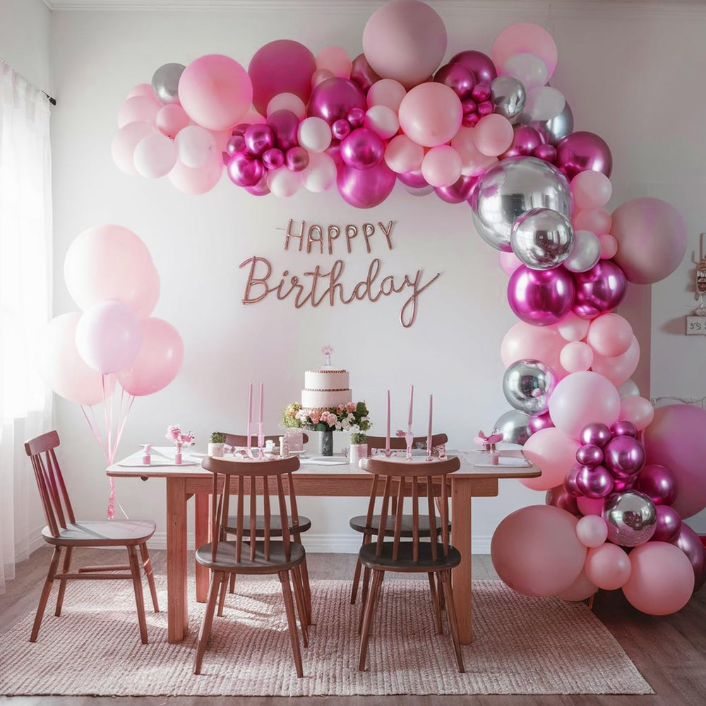 FEYG easy-assemble arch kit simplifies decorating for birthdays and baby showers.