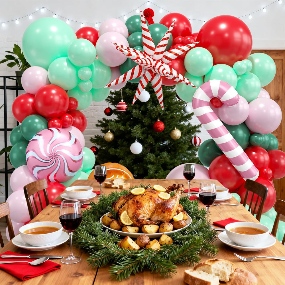FEYG easy-to-assemble balloon arches simplify decorating for beginners.
