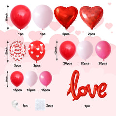 FEYG hot pink balloon garland adds bold color to celebrations.