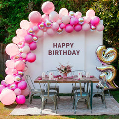 FEYG arch arrangements for princess-themed parties inspire shared photos and memories.