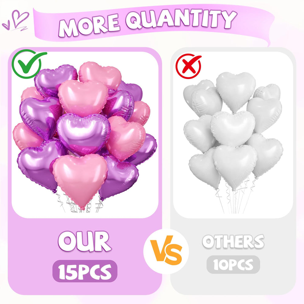 FEYG Valentine's balloons create a soft glow for weddings and anniversaries.