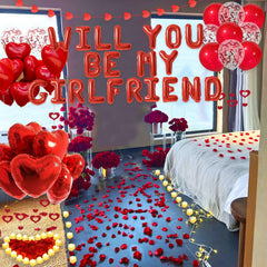 Fezava 18-inch heart latex balloons add vibrant color to decor.