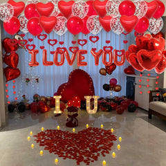 Fezava heart balloons bring vibrant color to centerpieces and displays.