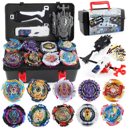 FGFXL Battling Top storage box for easy transport and organization.