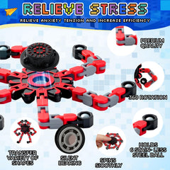 FGYLYOX red spinner variant ideal for Valentine classroom gifts.