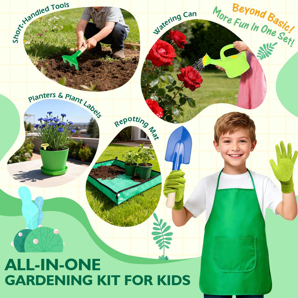 FHOZGECY repotting mats keep play areas clean during potting.