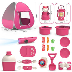 Fidecexv camping stove and pots invite imaginative pretend cooking