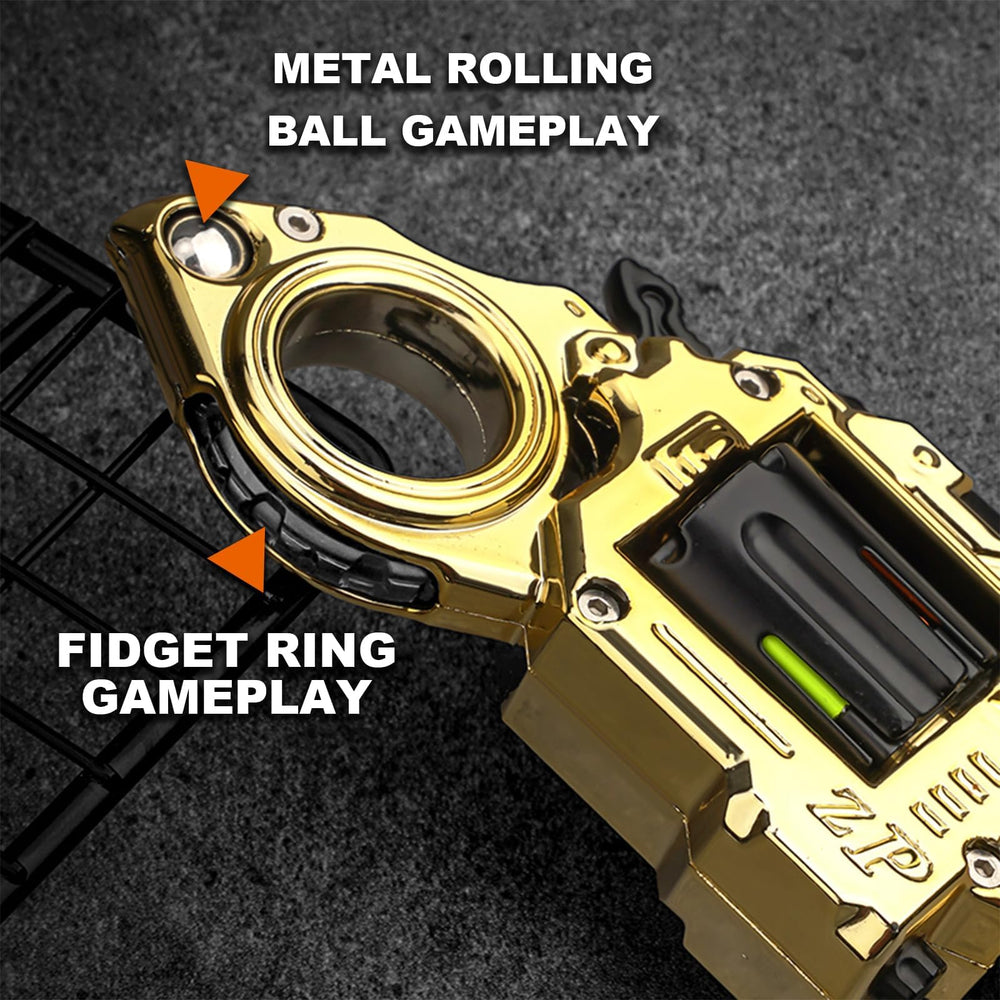 Fidgetgun shell ejecting action showing tactile feedback