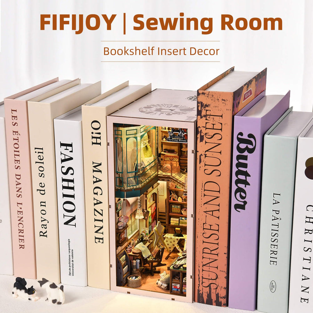 fifijoy Book Nook Kit gift-ready display ready to delight crafters