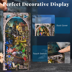 Fifijoy bookshelf decor undersea design complements any room.