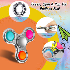 Figrol elastic bubbles offer crisp feedback for repeated pressing sessions.