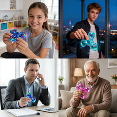 Figrol portable fidget spinner fits in pockets for quick distraction