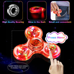 FIGROL two-pack fidget spinners shown in their protective packaging.