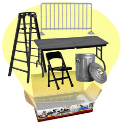 Figures Toy Company ladder for dramatic wrestling action figures