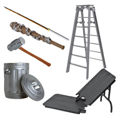 Figures Toy Company starter accessory set ladder enables elevated moves and high impact displays