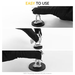 FigureSLAB 25–40mm bases suit standard tabletop wargames and diorama setups.