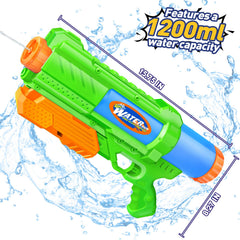 Fikamd pump-action water gun enables quick reloading during fast battles