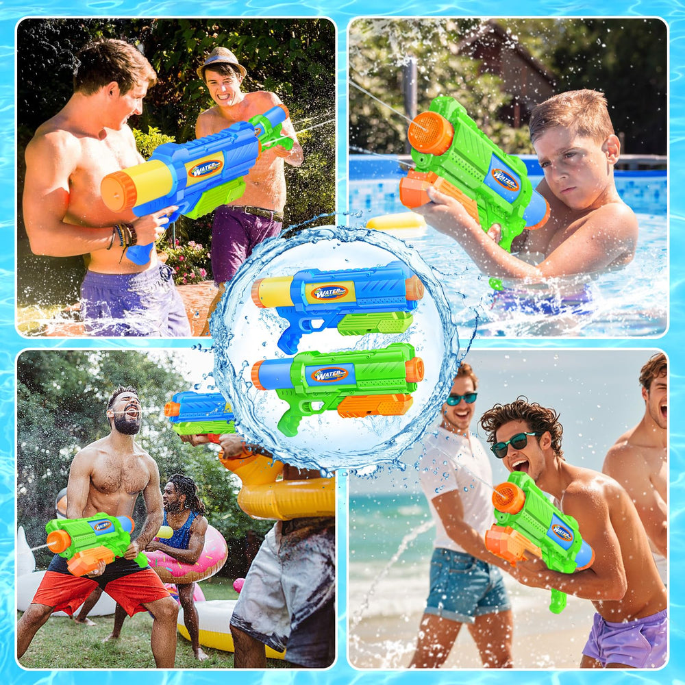 Fikamd two-pack design ideal for family summer play.