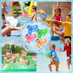 Battery-free operation of Fikamd water guns for quick use