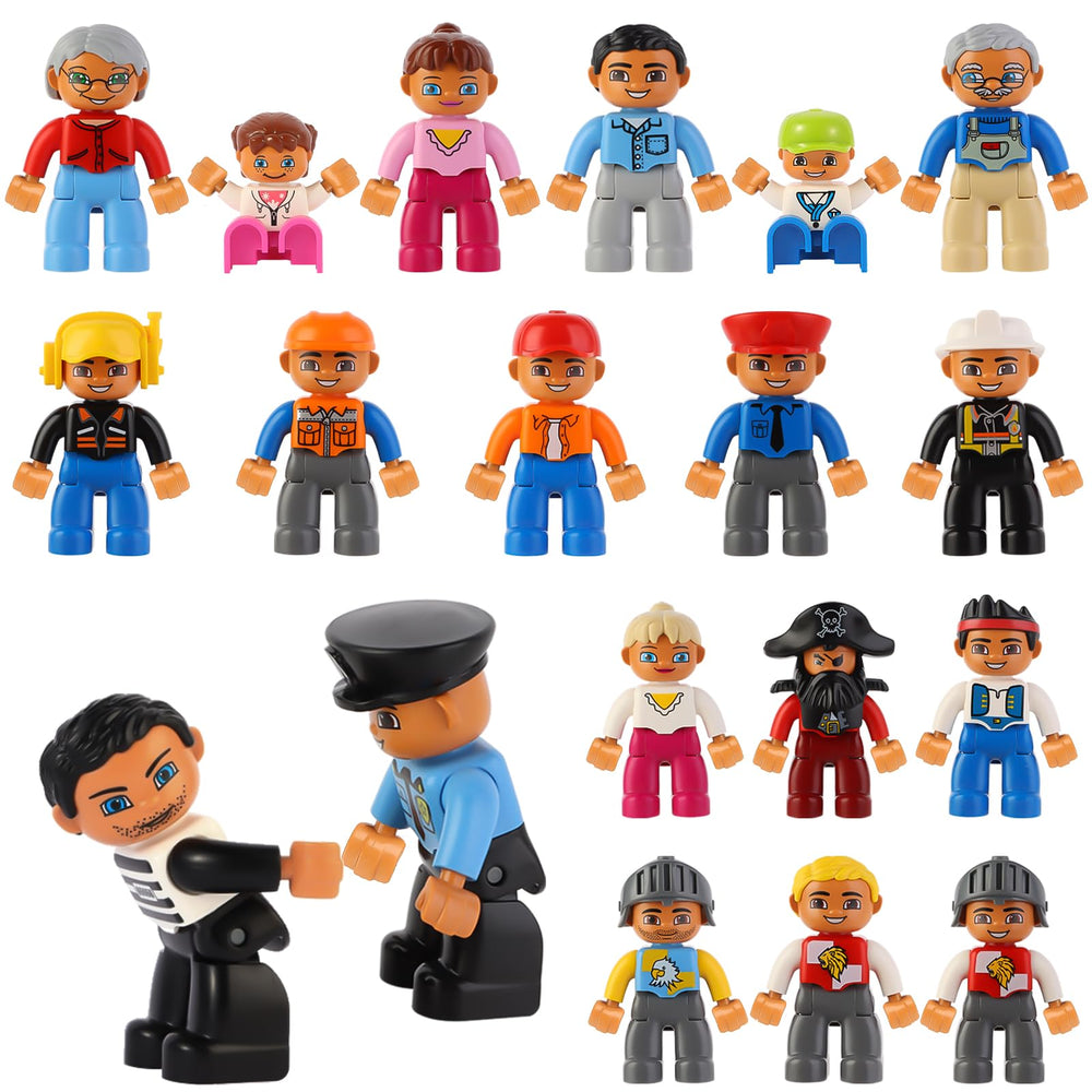 FILDANCO minifigures pack collection in bright colors for imaginative storytelling