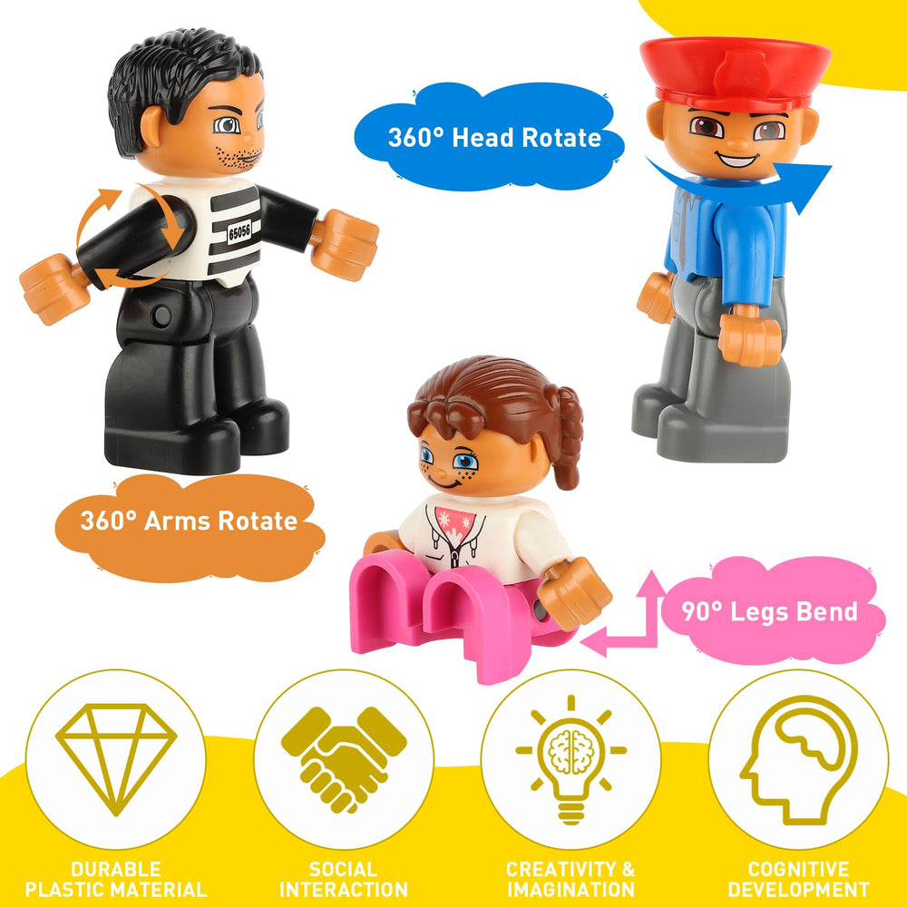 FILDANCO police figure with detailed costume ideal for classroom demonstrations
