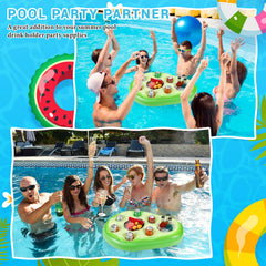 FillTouch Avocado PVC-durable material ensures long-lasting pool time fun