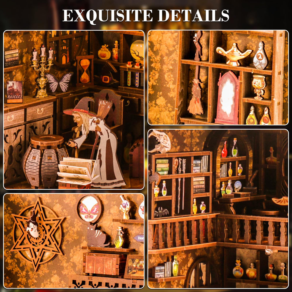 Fimeetoy miniature shelf decor elevates any bookshelf