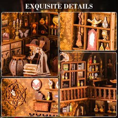 Fimeetoy miniature shelf decor elevates any bookshelf