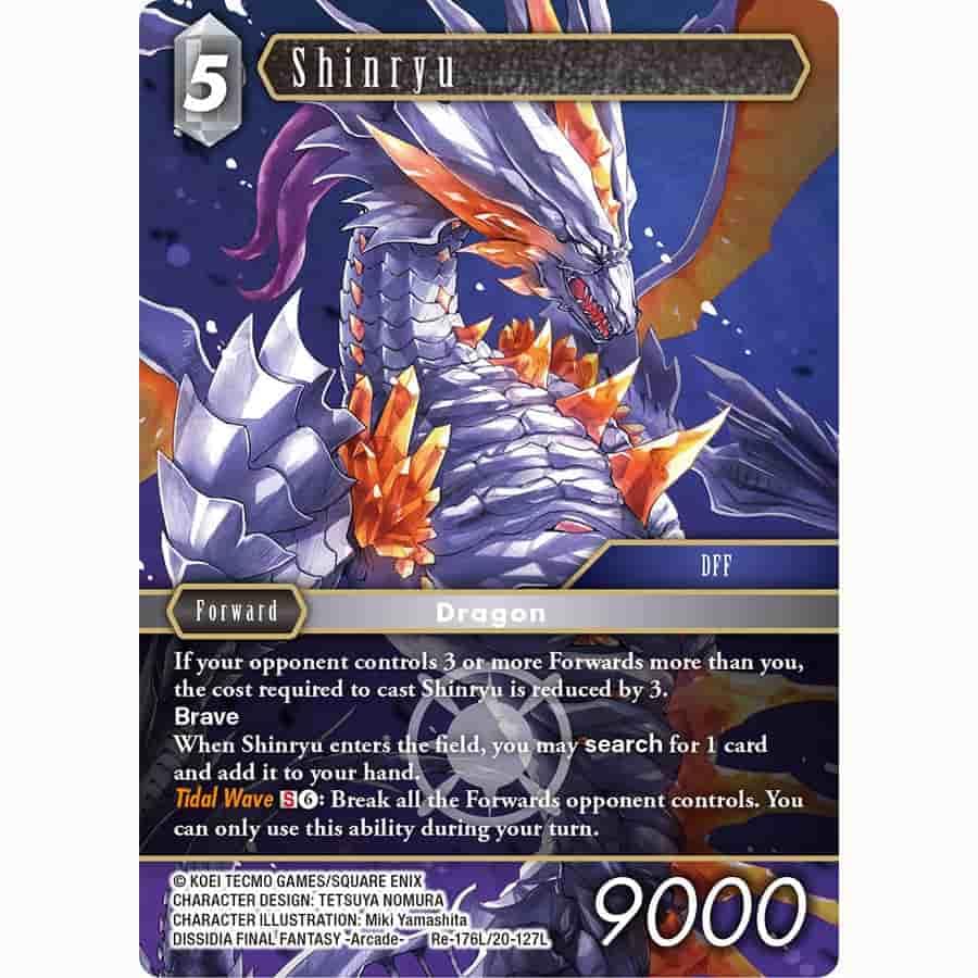 Square Enix Final Fantasy TCG Legacy Collection display box reveals multiple packs for collection building.