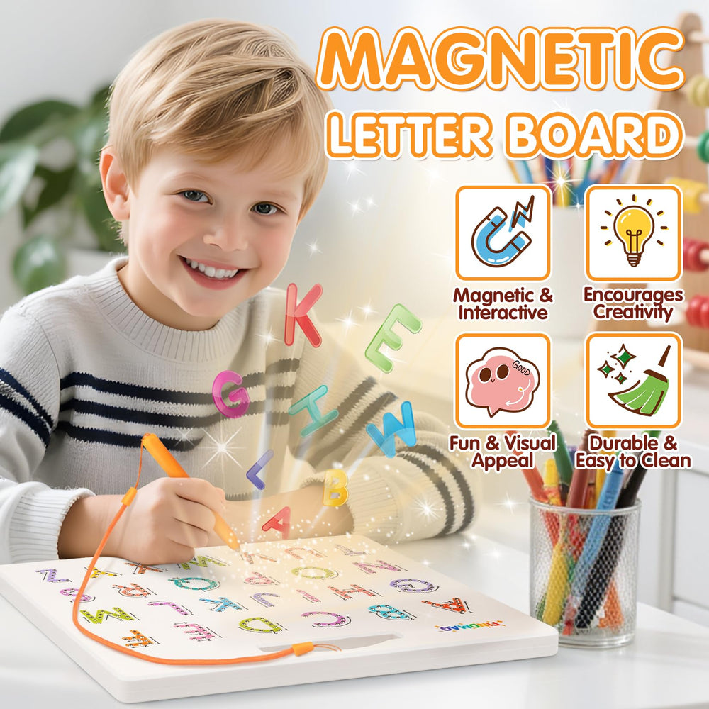 FINDMAG easy-clean magnetic board after use with a simple wipe