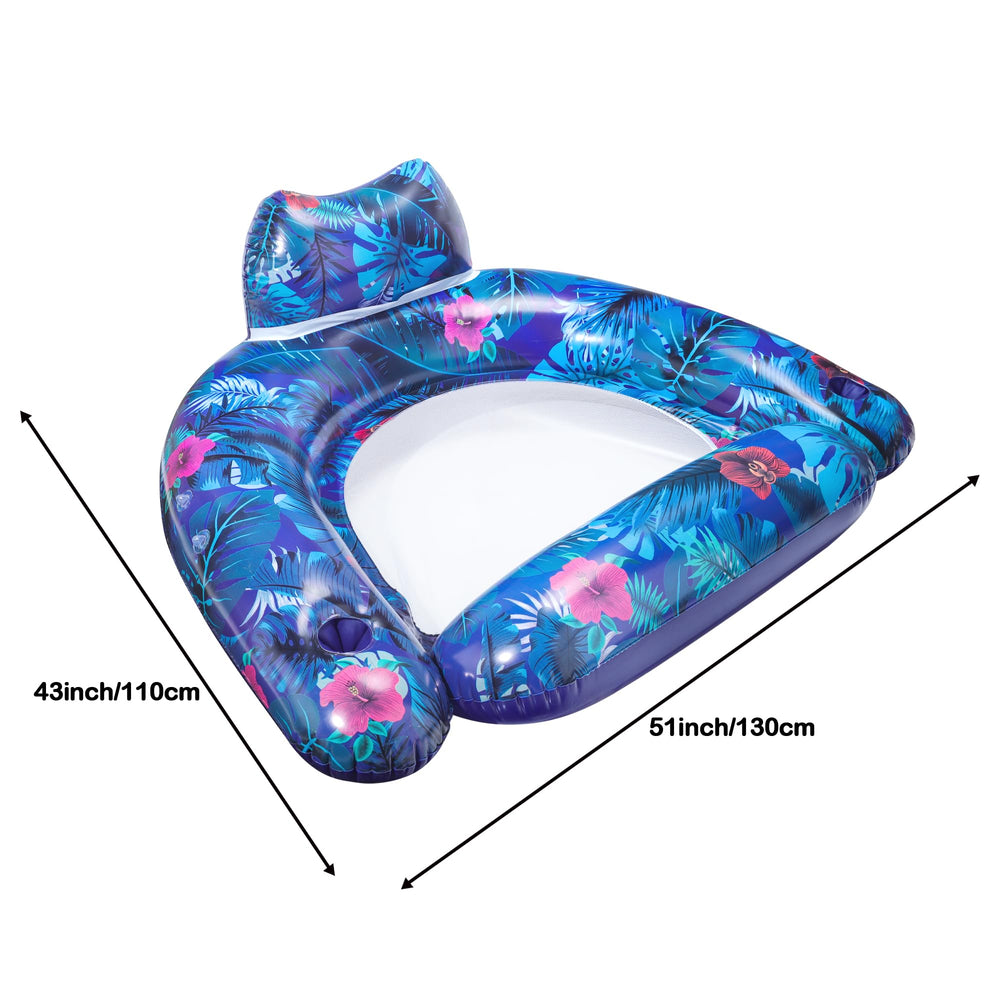 FindUWill adult pool float accessories enable easy social lounging
