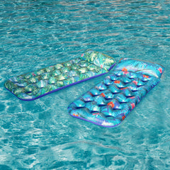 FindUWill Monstera Green XL pool float 72x34 for adults