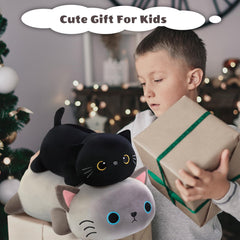 Finebee weighted cat plush care instructions help maintain softness