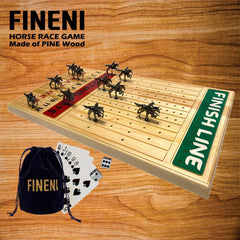 FINENI 11-piece metal horses set brings detailed figures to life.