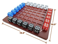 FINENI Dice Battle 2–4 player layout perfect for family game night.