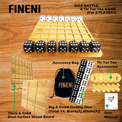 FINENI Dual Sides on coffee table invites relaxed family game nights
