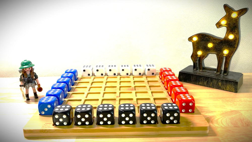 FINENI Dice Battle family game night, inclusive fun for adults and friends.