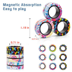 Finger Rock pocket-sized fidget toy fits bags and pockets for on-the-go use.