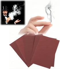 Finger Smoke Trick Set papers image showing 20 sheets for quick smoke effects