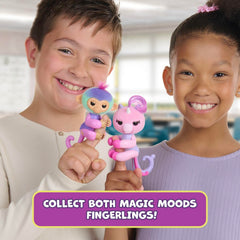 Fingerlings Mimi pink compact design for travel and desk play.