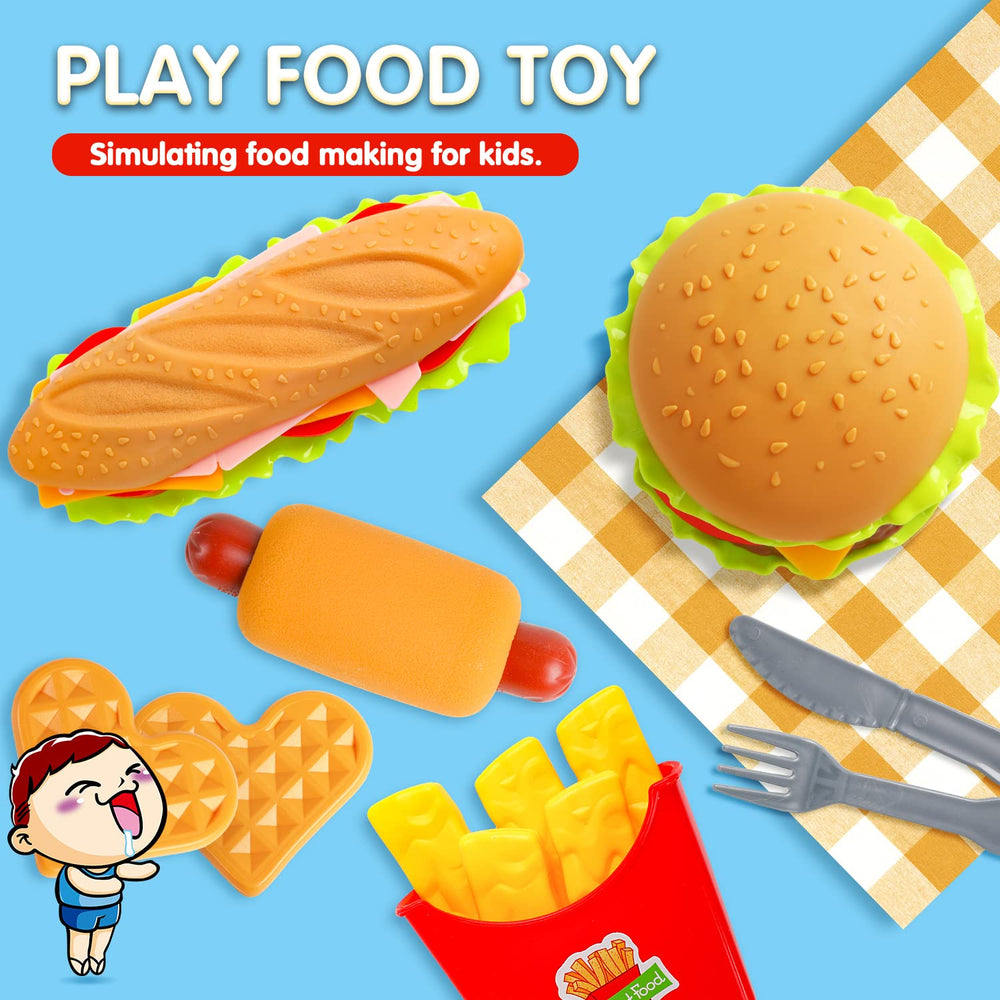 FINGOOO Pretend Play Set Cookies image featuring textured cookies for tactile exploration.