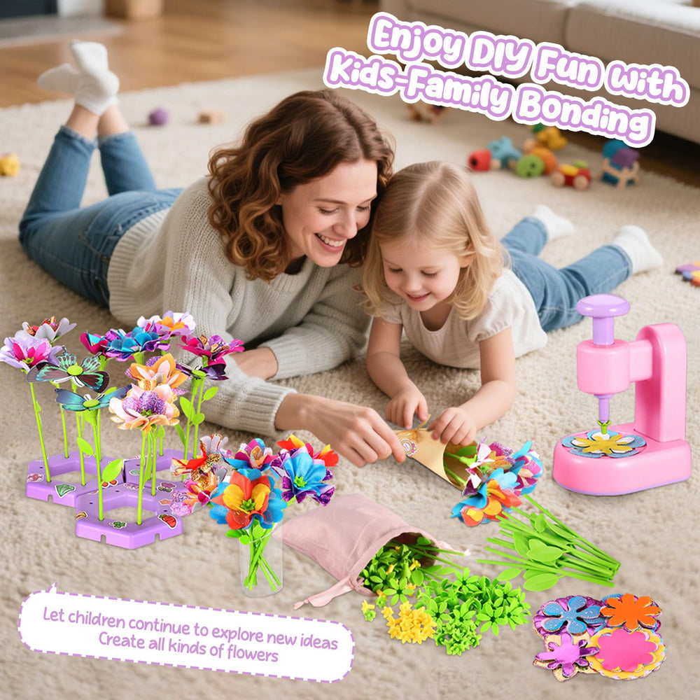 Fippy flower stems and bases enable sturdy, creative bouquets