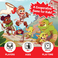 Fireside Games My First Castle Panic supports color and shape learning for preschoolers