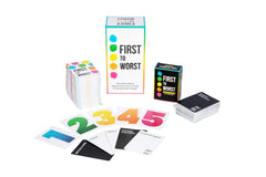 First to Worst family game night strengthens conversation and fun.