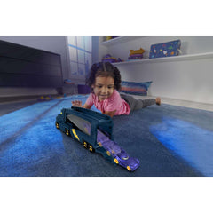 Fisher-Price Bam the Batmobile 1-55 scale diecast included for action-packed missions.