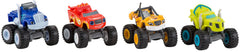 Fisher-Price Blaze Crusher truck with durable wheels for smooth race time play