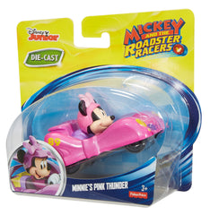 Fisher-Price Minnie’s Pink Thunder detail car enhances collectability and pretend track adventures
